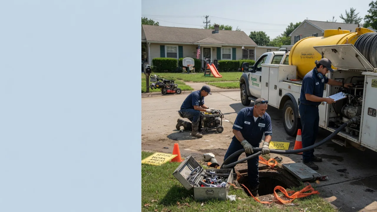 Septic Tank Pumping in Francis Creek, WI near me